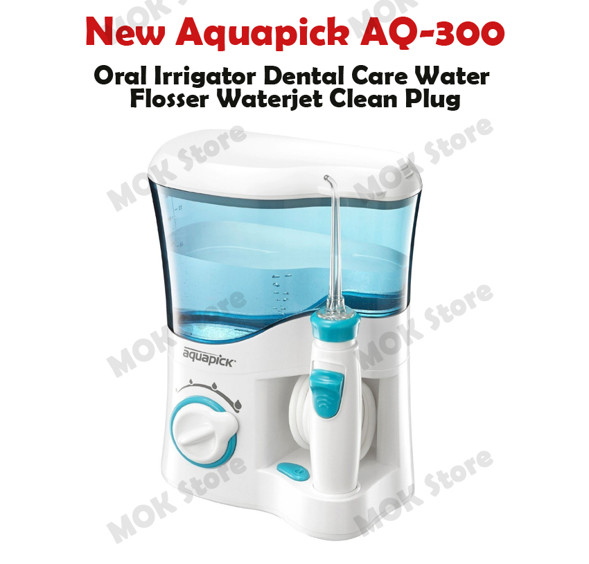 New Aquapick AQ-300 Oral Irrigator Dental Care Water Flosser Waterjet ...